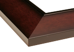 Texas State University Diploma Frame in Legacy Black Cherry with Maroon & Gold Mats for document: 11"h x 14"w  